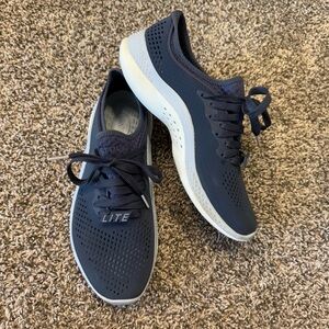 Crocs Lite Ride 360 Pacer Sneakers Women’s 9 Blue Lightweight Comfort Shoes